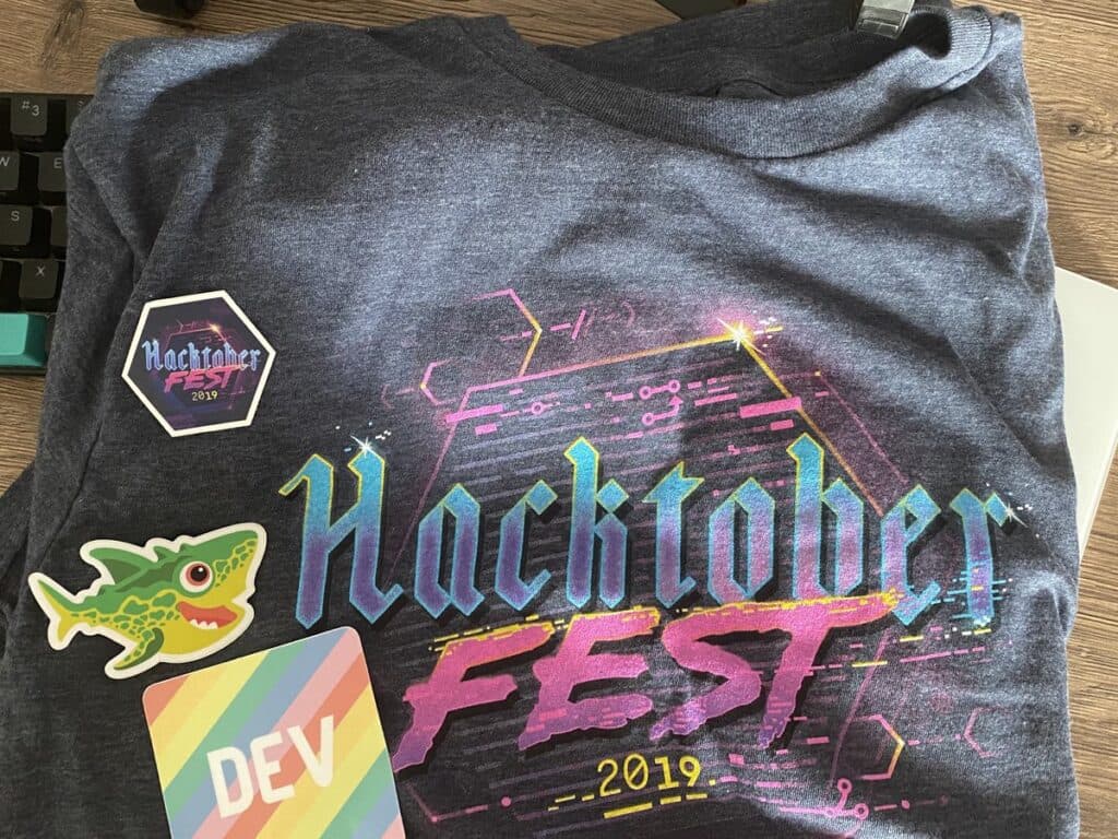 Camiseta do Hacktoberfest 2019
